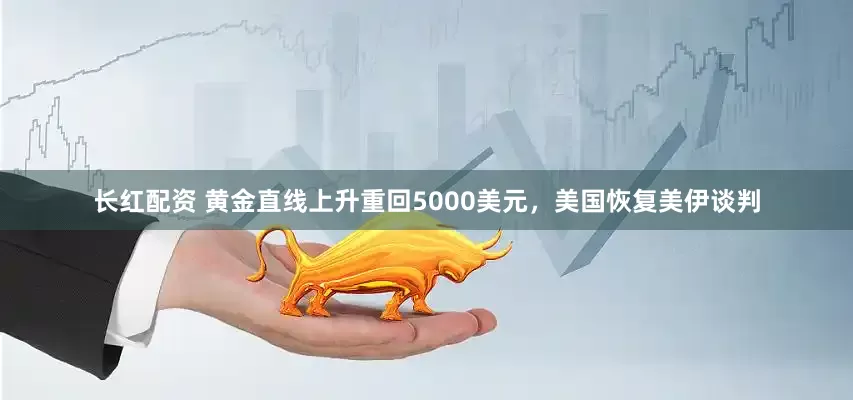长红配资 黄金直线上升重回5000美元，美国恢复美伊谈判